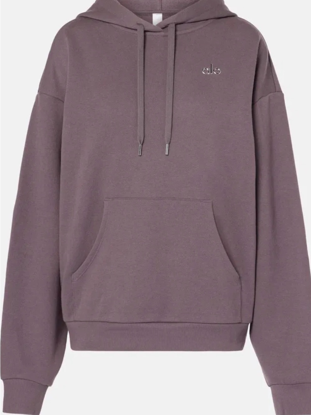 Alo Yoga Raisinette Accolade Hoodie - Rare Discontinued Color Cotton Sweatshirt - Picture 3 of 7
